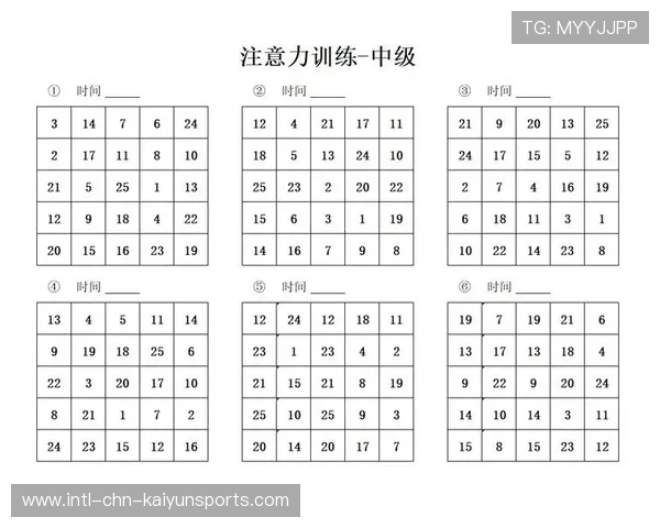 专注训练提升稳定性